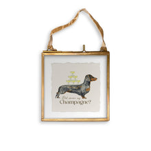 Load image into Gallery viewer, Dachshund with Champagne