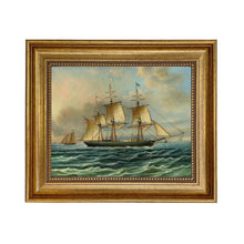Load image into Gallery viewer, Baltimore Clipper Architect Vintage Painting Print