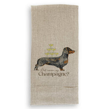 Load image into Gallery viewer, Dachshund with Champagne