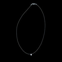 Load image into Gallery viewer, The Invisibles - Floating Diamond Necklace (.5 Carat)