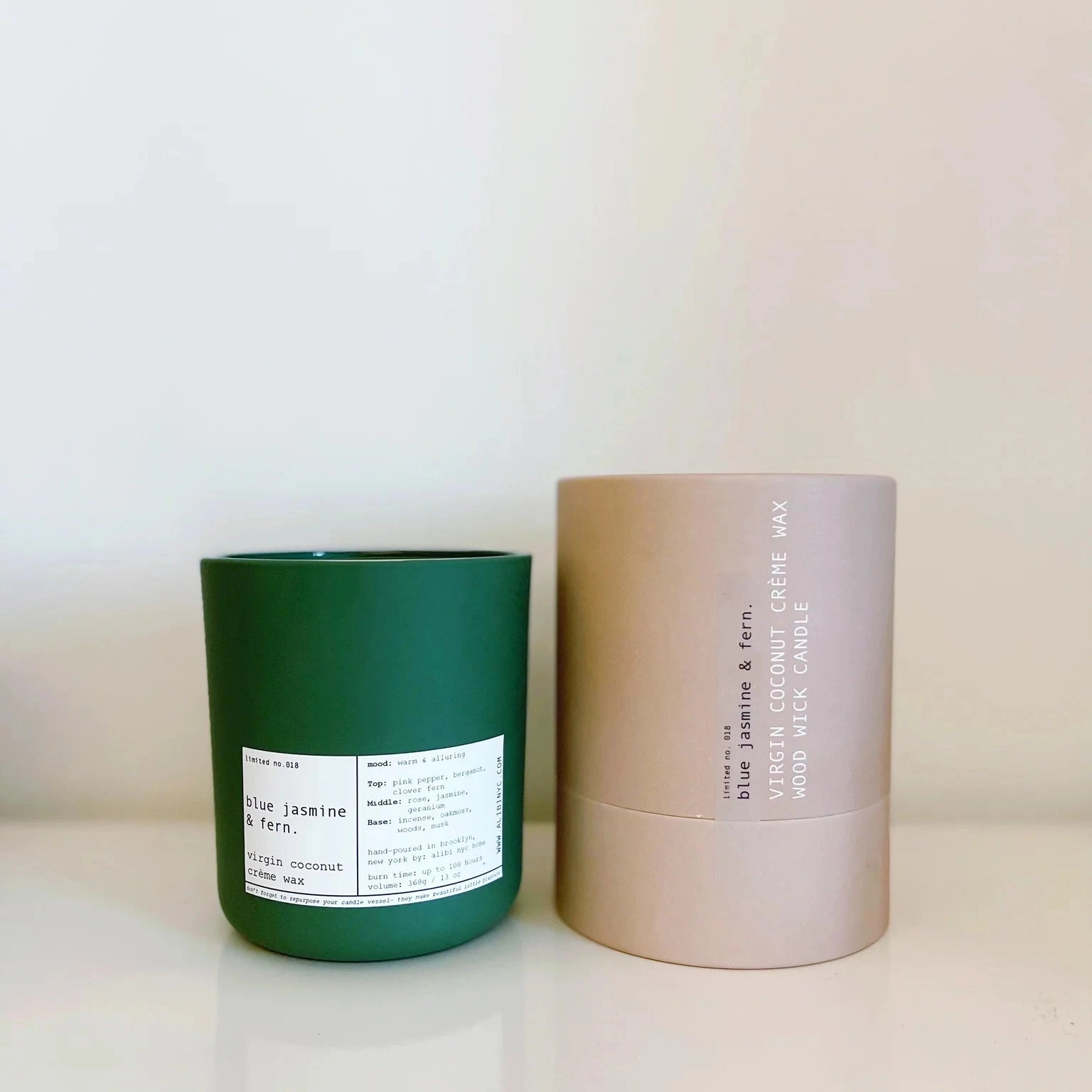 Blue Jasmine & Fern Candle