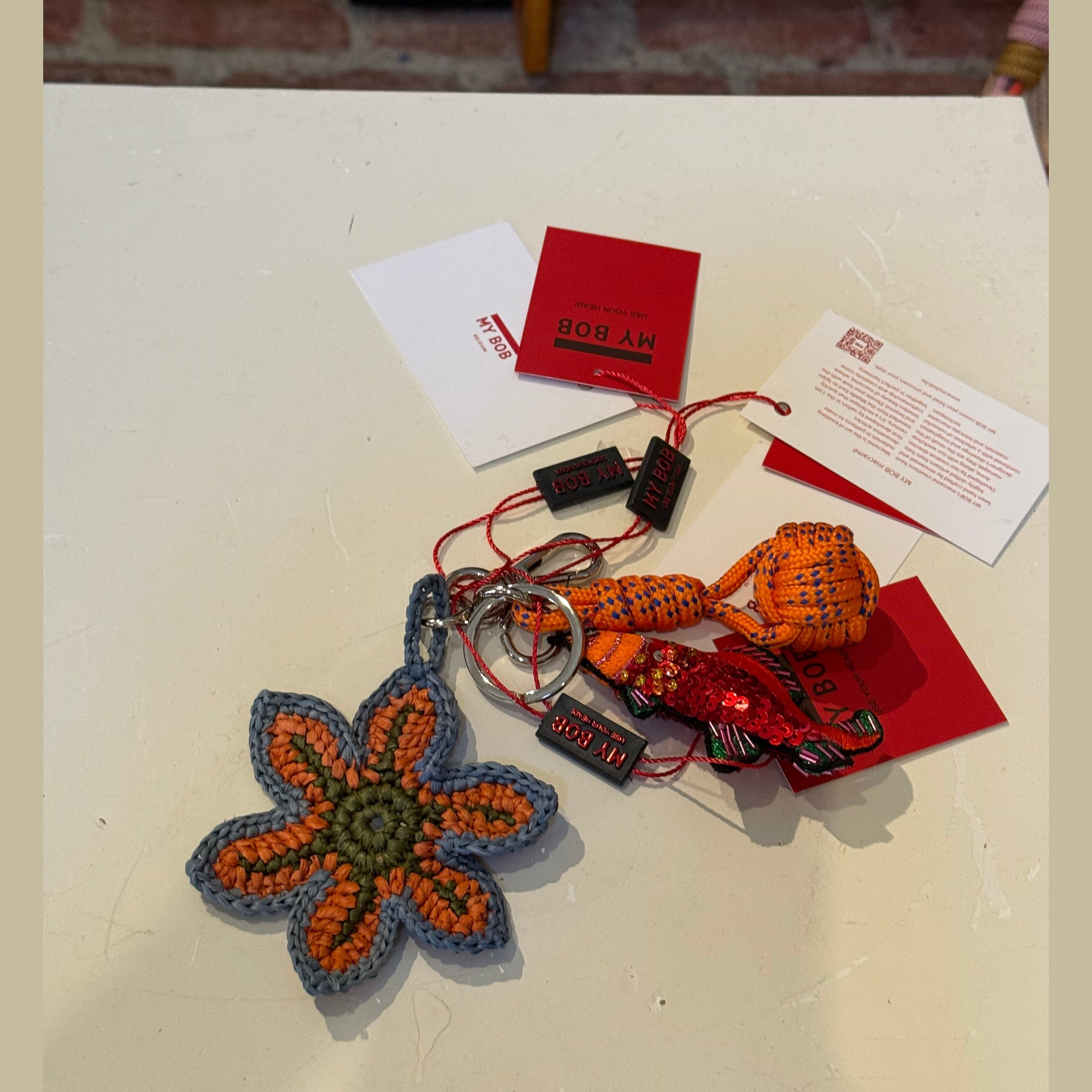 FISH & FLORA Bag charm