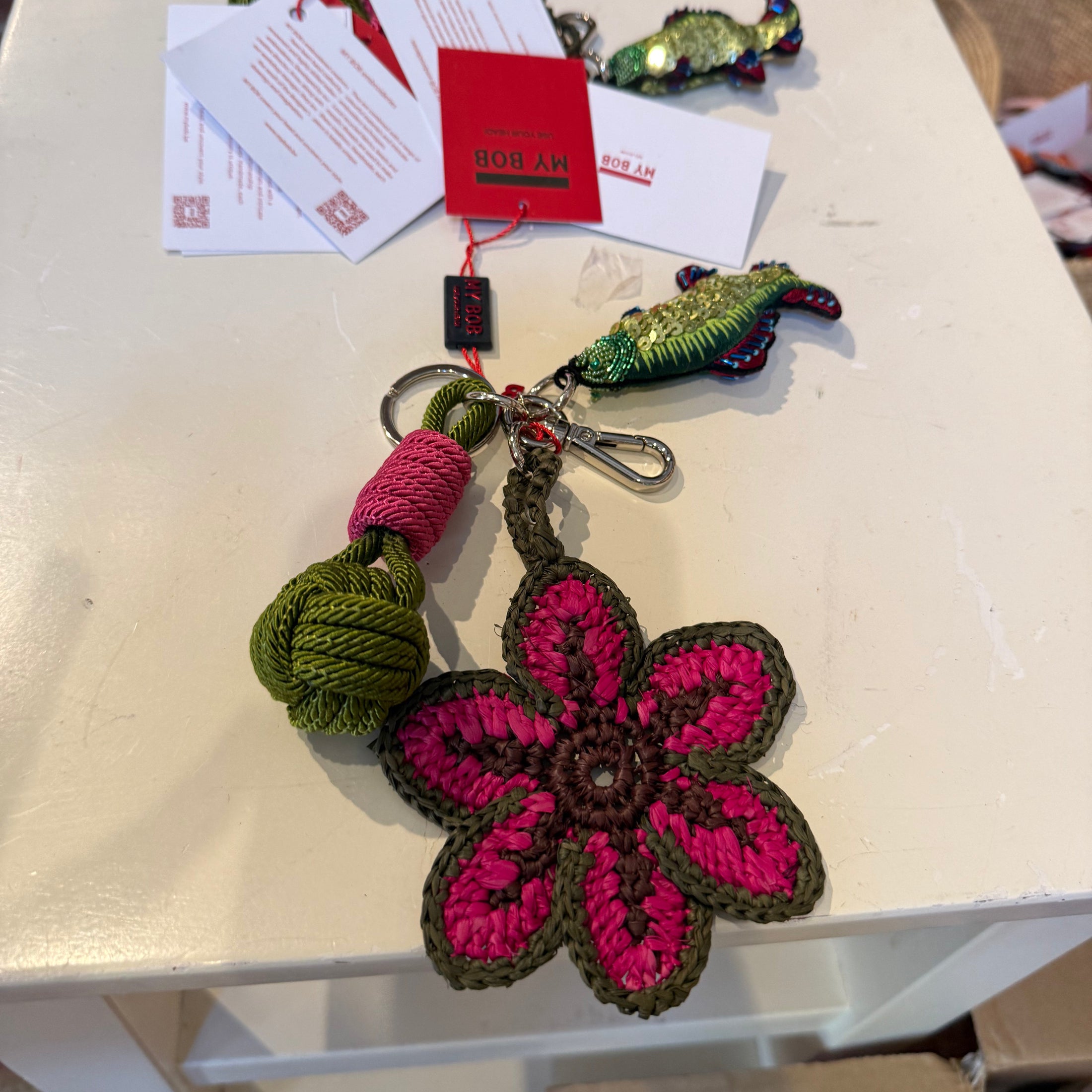 FISH & FLORA Bag charm