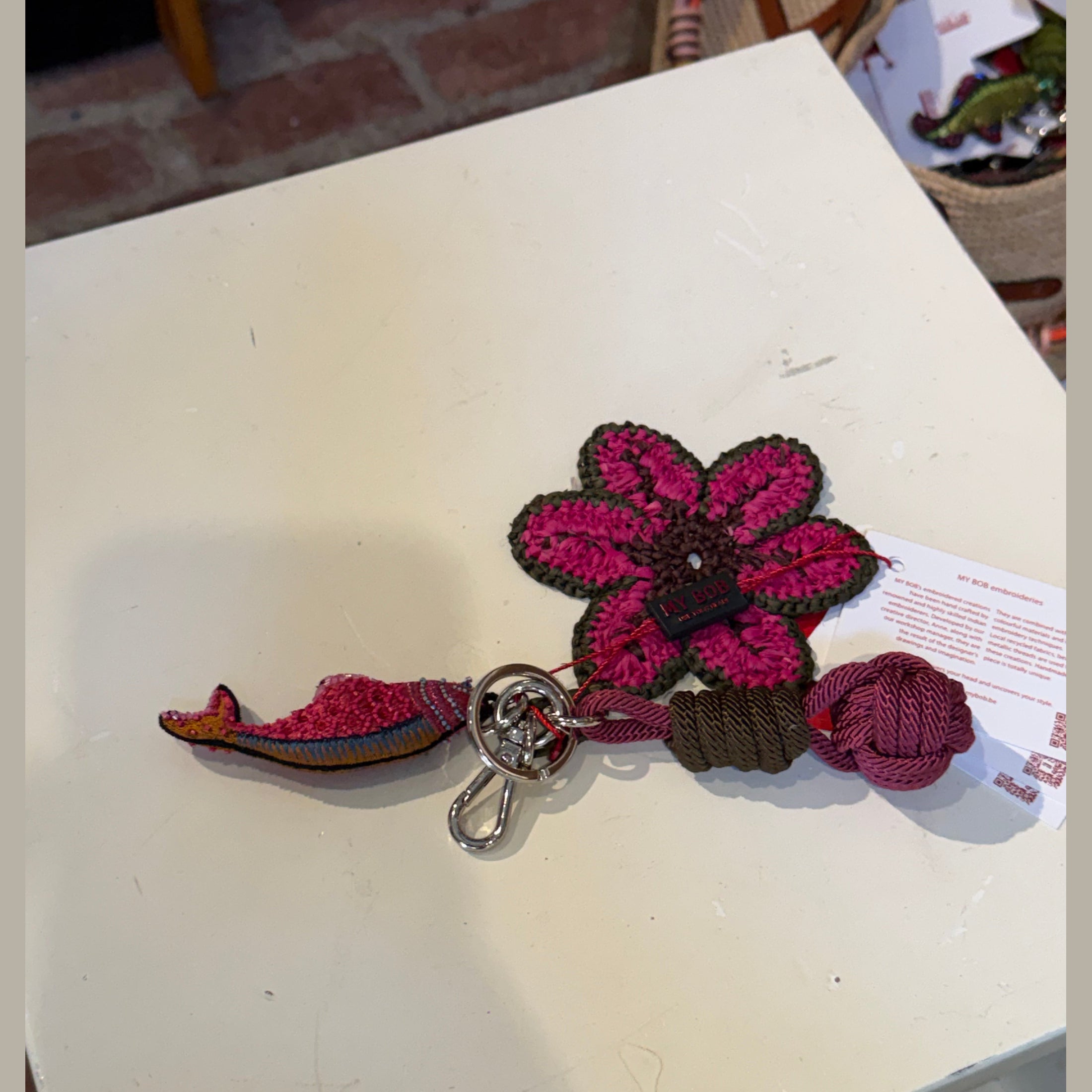 FISH & FLORA Bag charm