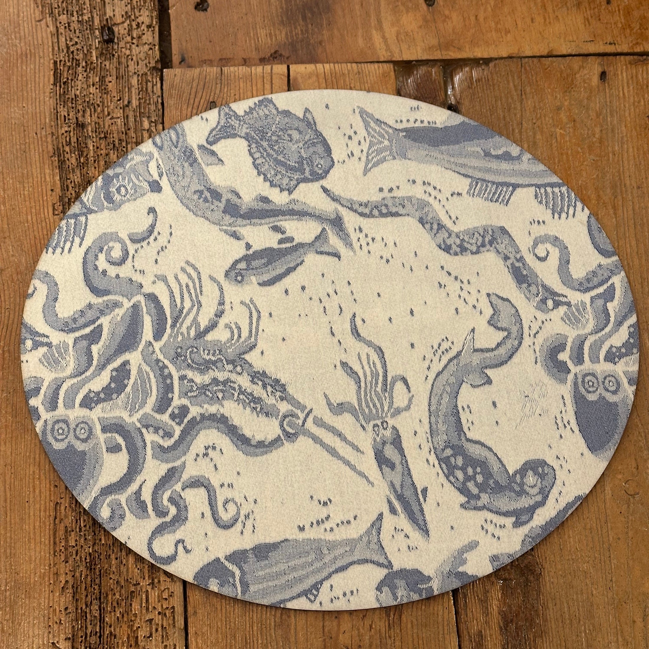 Busatti Oval Placemat - Blue Sealife