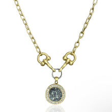 Load image into Gallery viewer, TAT 2 Design - Gold Layla Horsebit Necklace