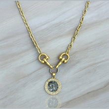 Load image into Gallery viewer, TAT 2 Design - Gold Layla Horsebit Necklace