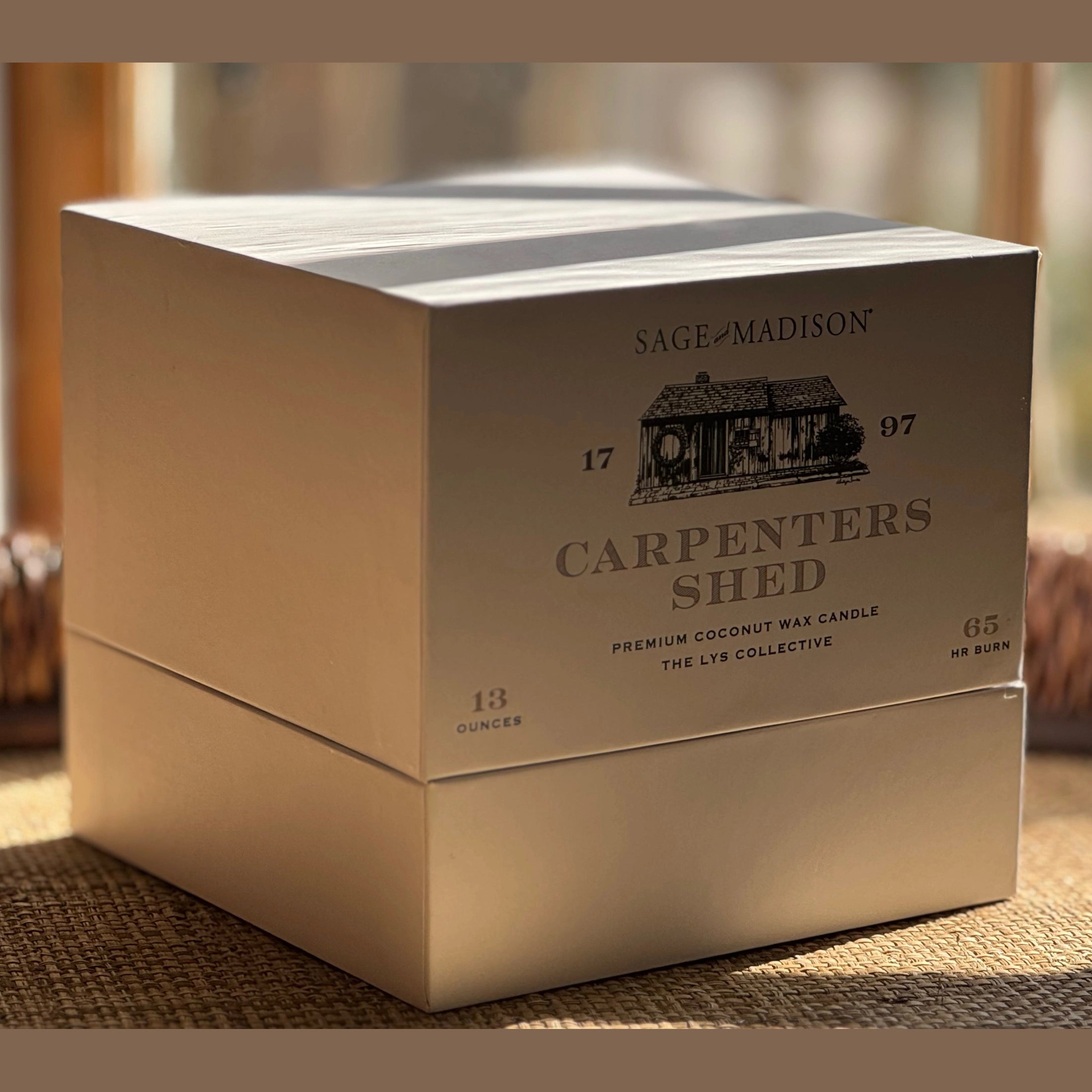 Sage & Madison Carpenters Shed Candle