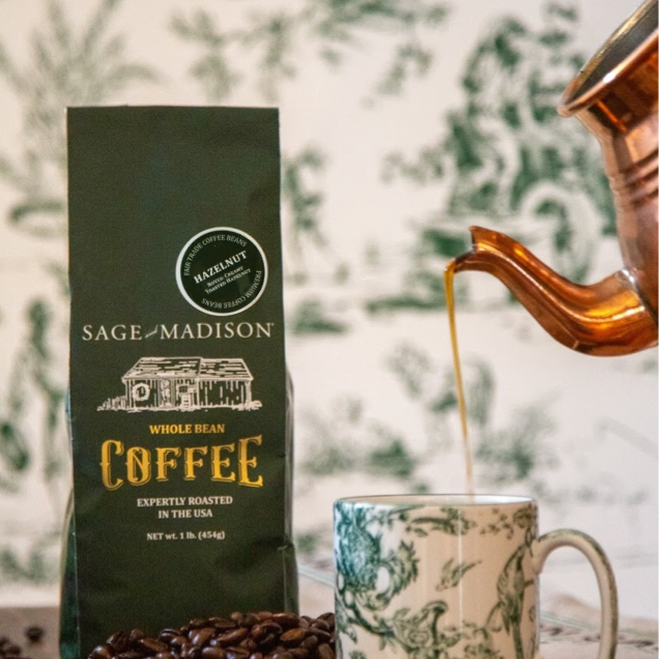 Sage & Madison Hazelnut Coffee Beans