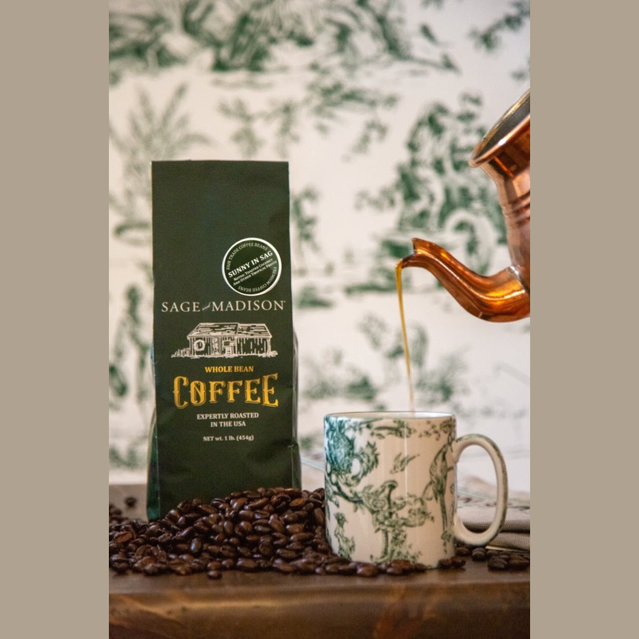 Sage & Madison Sunny in Sag Coffee Beans