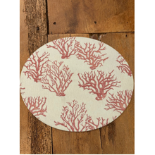 Load image into Gallery viewer, Busatti Oval Placemat - Coral