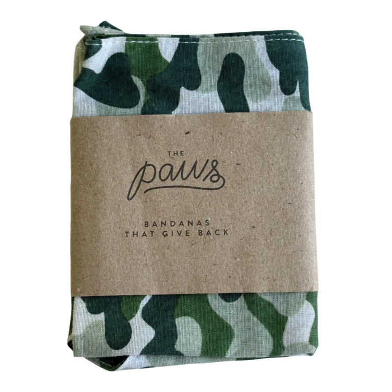 The Paws Dog Bandanas