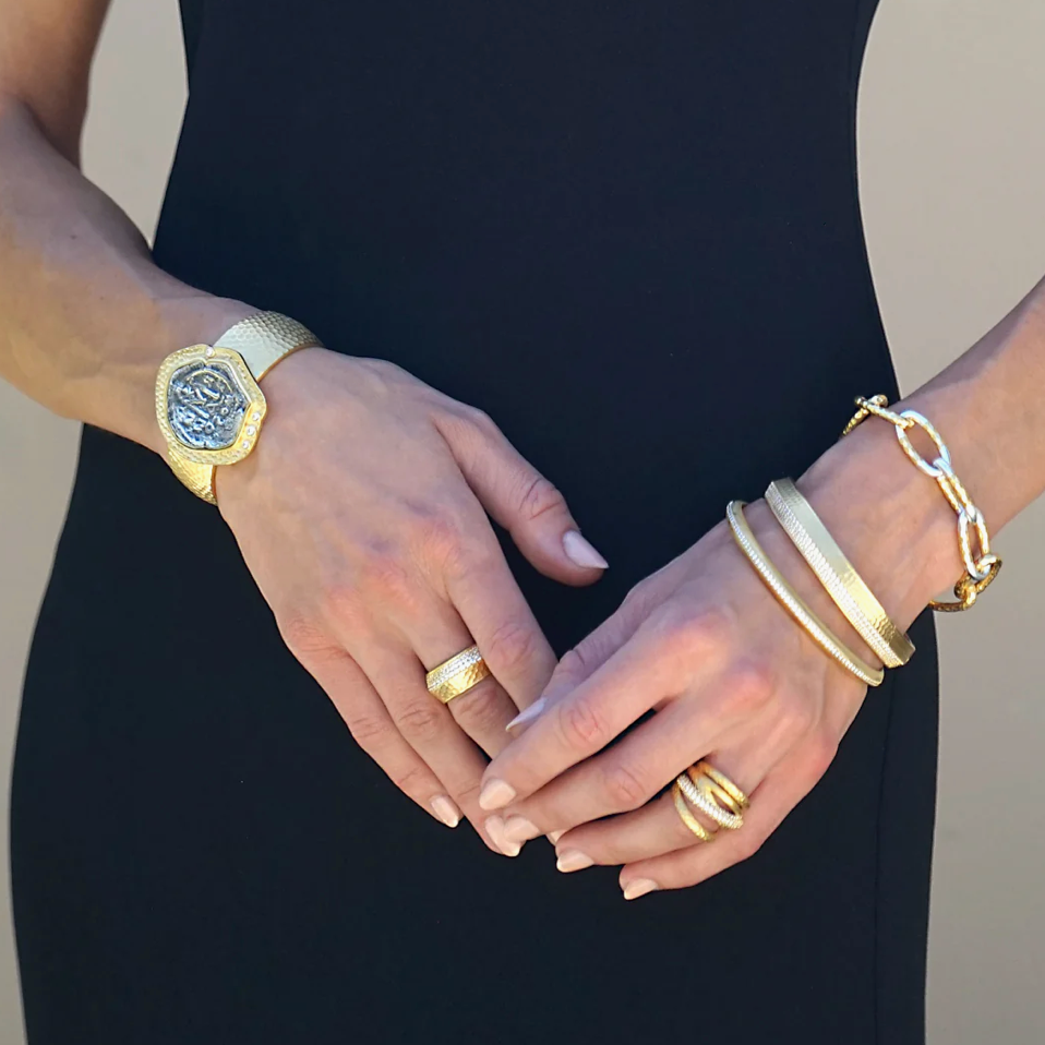 TAT2 Design - Gold Noma Band Ring