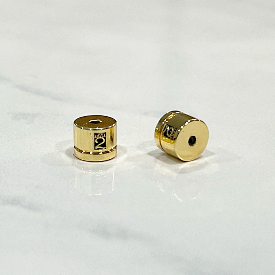 TAT 2 Design - Gold Mini Cosa Hoops