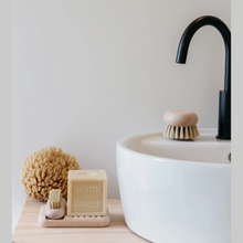 Load image into Gallery viewer, Be Home - Andree Jardin Coffret TRADITION beech AJ x FAC (Beech Soap Dish, Nail Brush & 300g Vegetal Soap Boxed Set)
