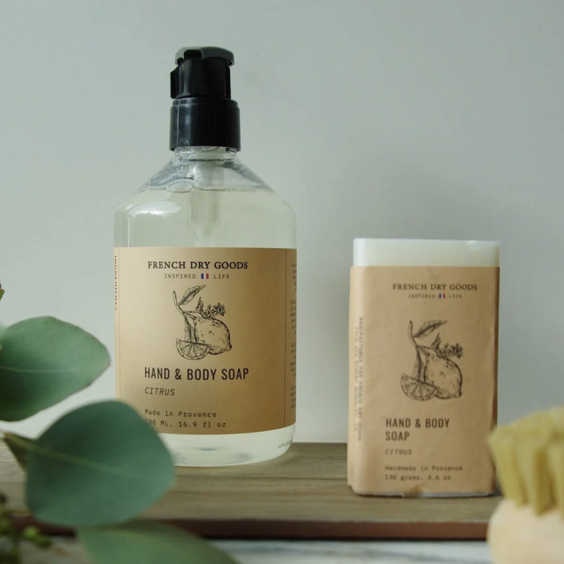 Be Home - French Dry Goods Liquid Hand & Body Soap (Citrus)