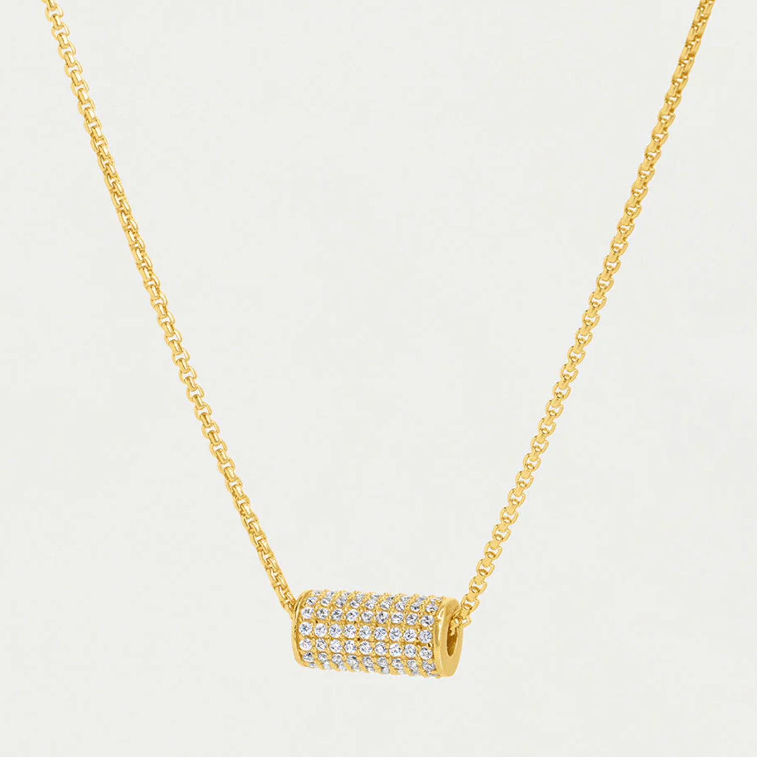 Dean Davidson - Petit Pavé Mini Tube Necklace
