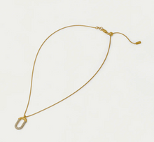 Load image into Gallery viewer, Solene Pavé Long Pendant Necklace