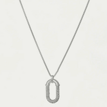 Load image into Gallery viewer, Solene Pavé Long Pendant Necklace