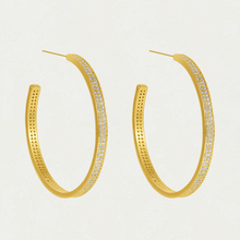 Load image into Gallery viewer, Dean Davidson - Petit Pavé Midi Hoops