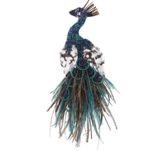 Load image into Gallery viewer, Deepa Gurnani - Peacock Brooch