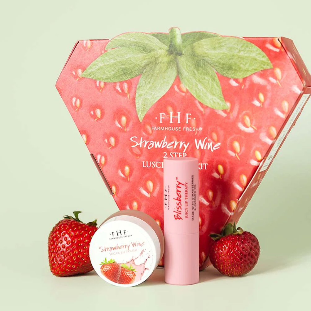 Strawberry Wine - 2 Step Luscious Lip Kit