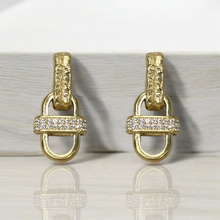 Load image into Gallery viewer, TAT 2 Design - Gold Costa Earrings