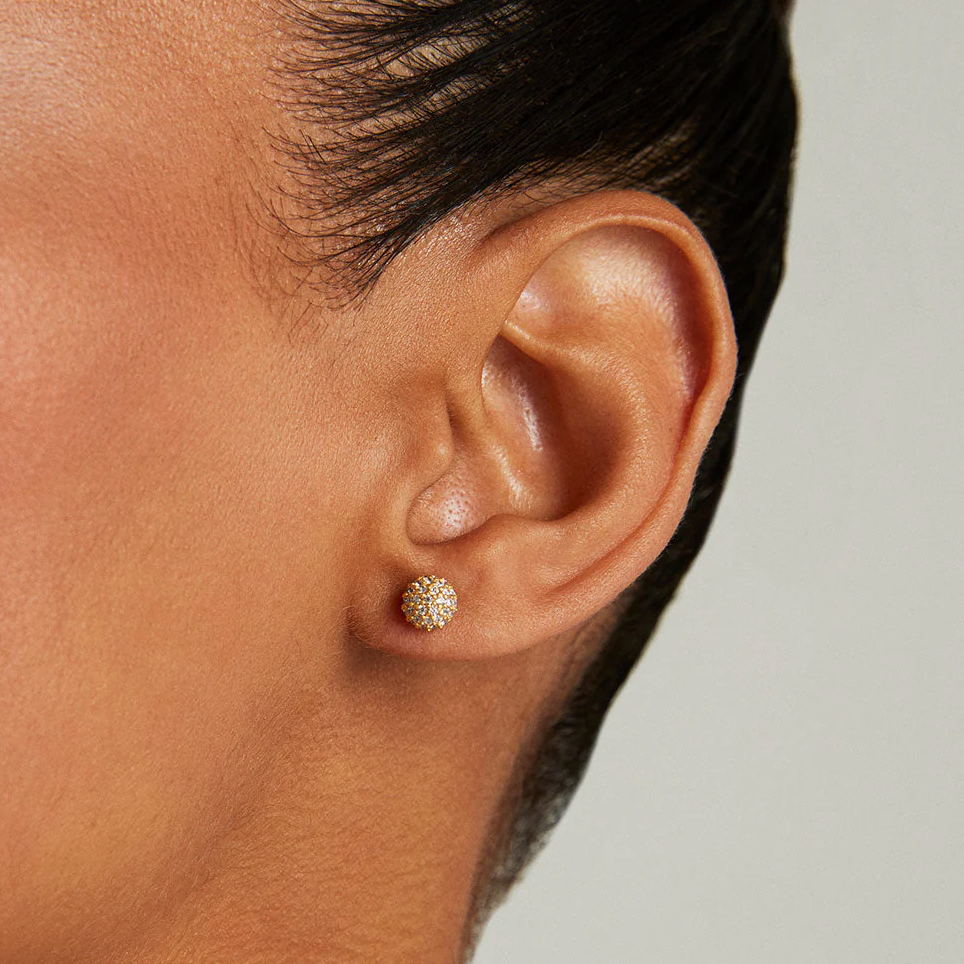 Dean Davidson - Small Pave Ball Stud