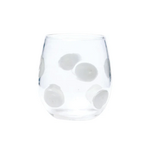 Load image into Gallery viewer, Vietri - Drop White Stemless Wine Glass