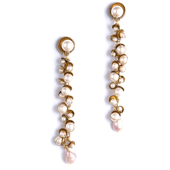 Deepa Gurnani - Nani Earrings Gold