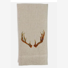 French Graffiti Hand Towel: Antlers