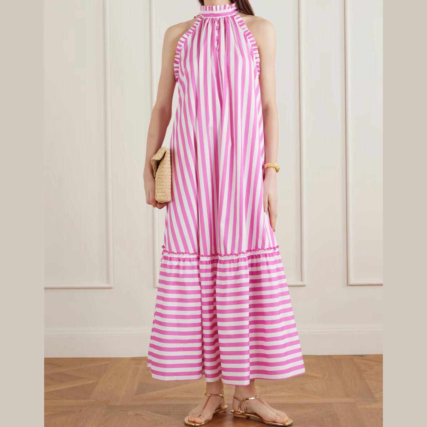 Melinda Dress Poplin Stampato Prisuddi