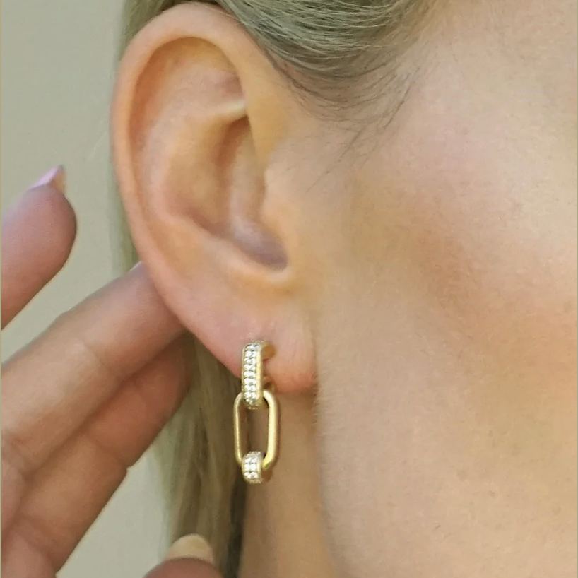 Gold Elise Earrings