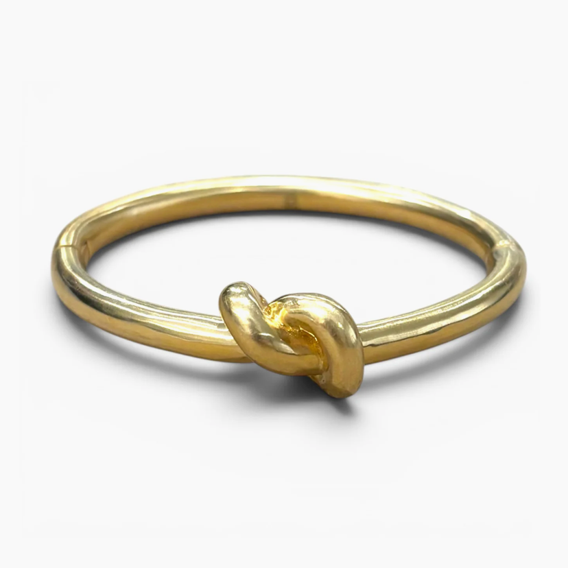 Vintage Gold Noa Knot Bangle