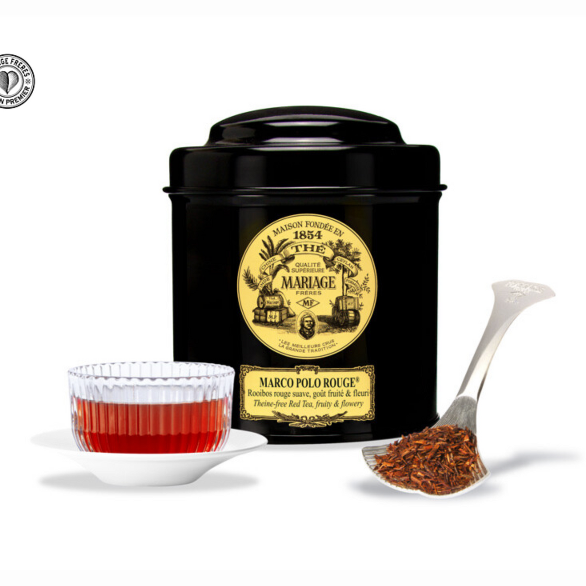 Marco Polo Rouge Sublime Tea Tin