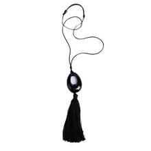Load image into Gallery viewer, The Invisibles - Black Agate Pendant