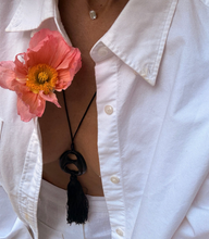 Load image into Gallery viewer, The Invisibles - Black Agate Pendant