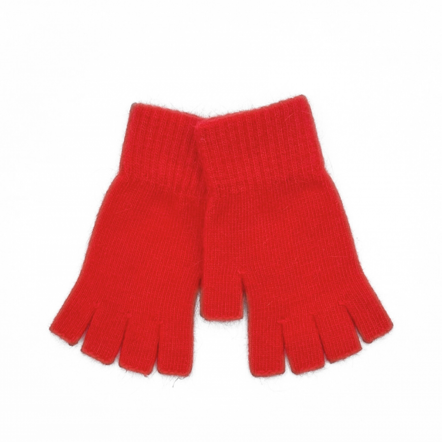 Linda Richards - Angora Fingerless Hand Warmers