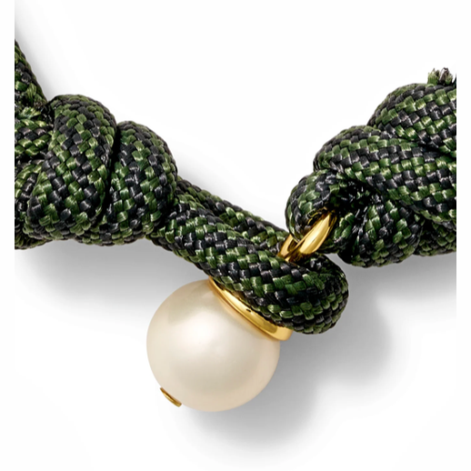 The Paracord + Pebble Pearl Pendant
