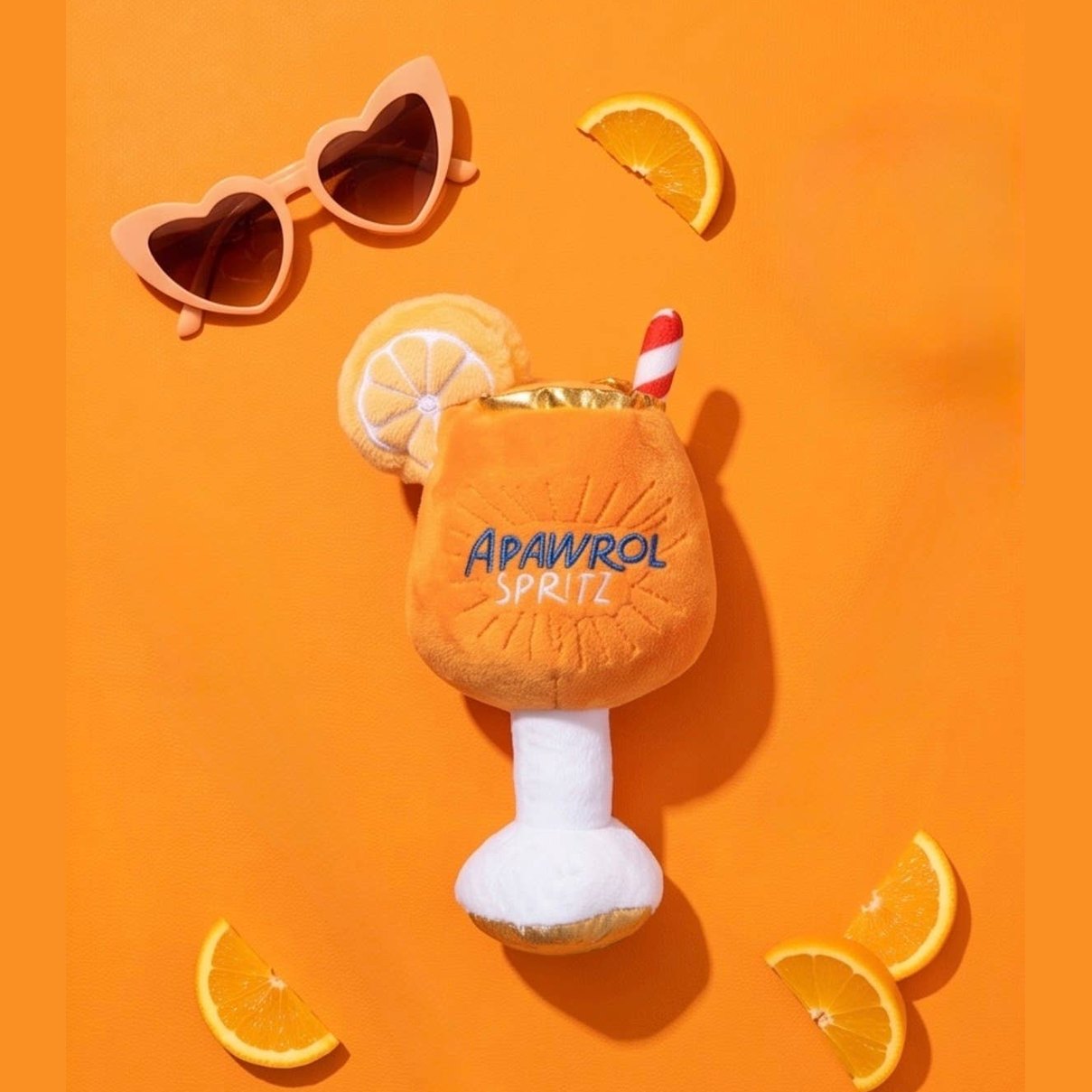 Apawrol Spritz Squeaker Dog Toy