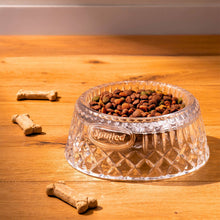 Load image into Gallery viewer, Spoiled Crystal Dog Bowl
