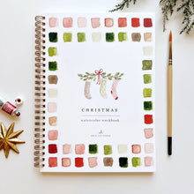 Load image into Gallery viewer, Watercolor Workbook - Christmas