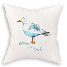 Load image into Gallery viewer, Seagull with Welcome to the Beach