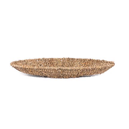 Oval Seagrass / Wire Tray 16L