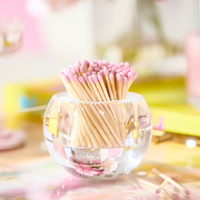 Load image into Gallery viewer, Round Match Striker - Light Pink Matches