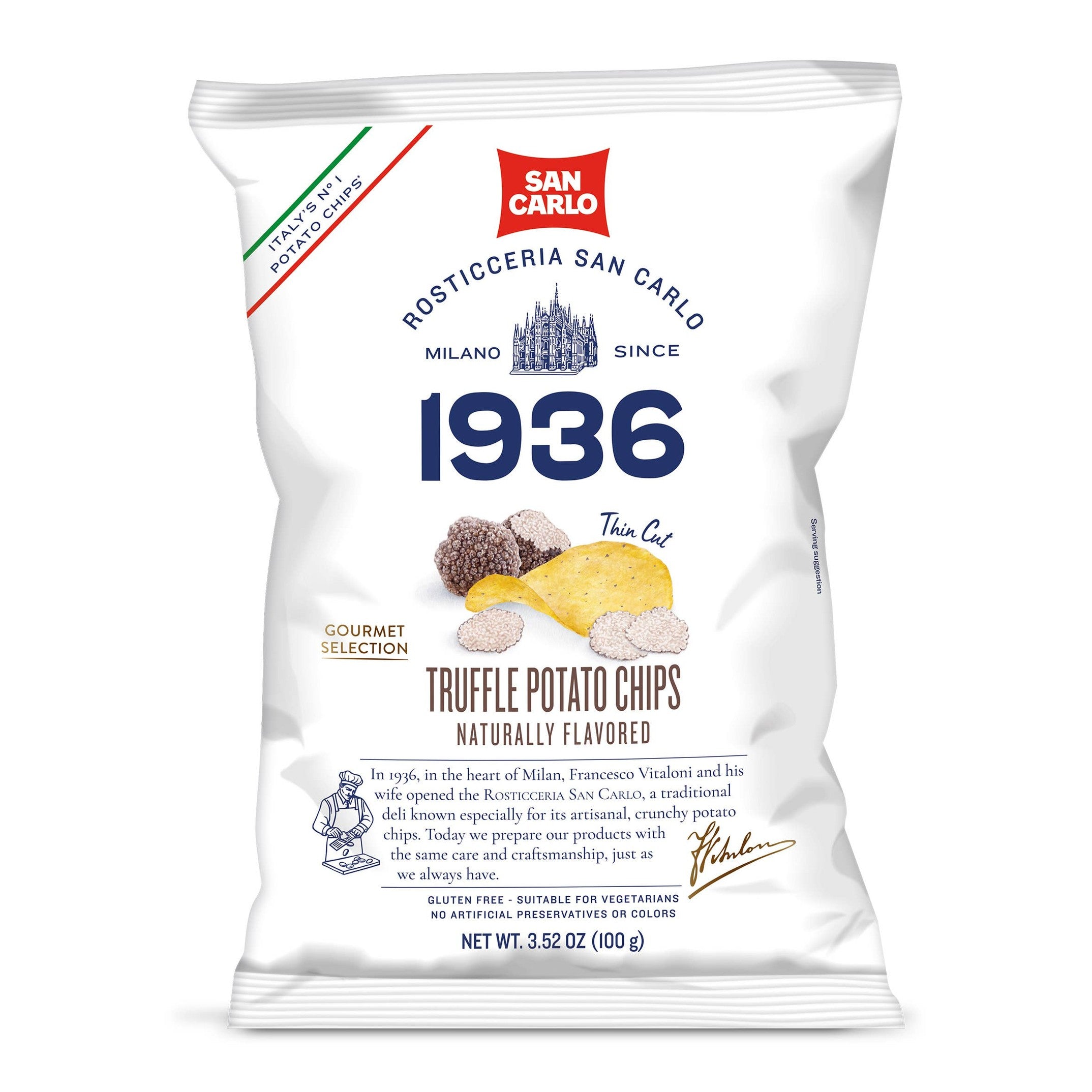 Truffle Chips 100g by San Carlo