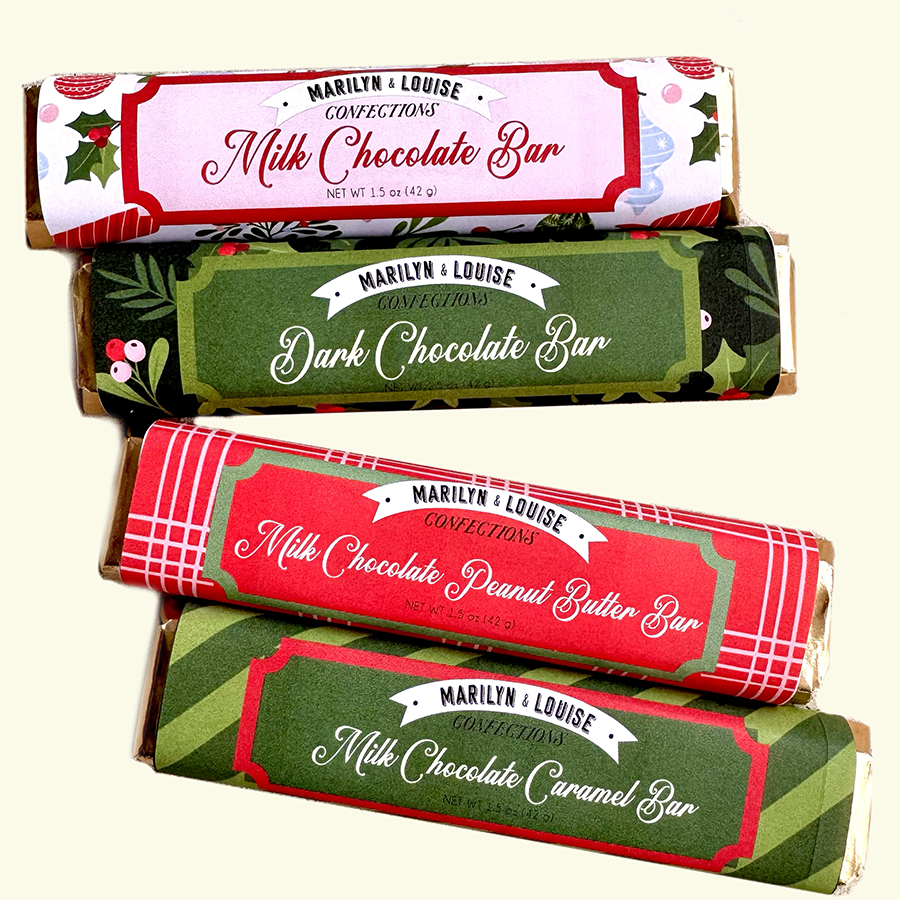 Holiday Milk Chocolate Bars 24ct