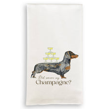 Load image into Gallery viewer, Dachshund with Champagne