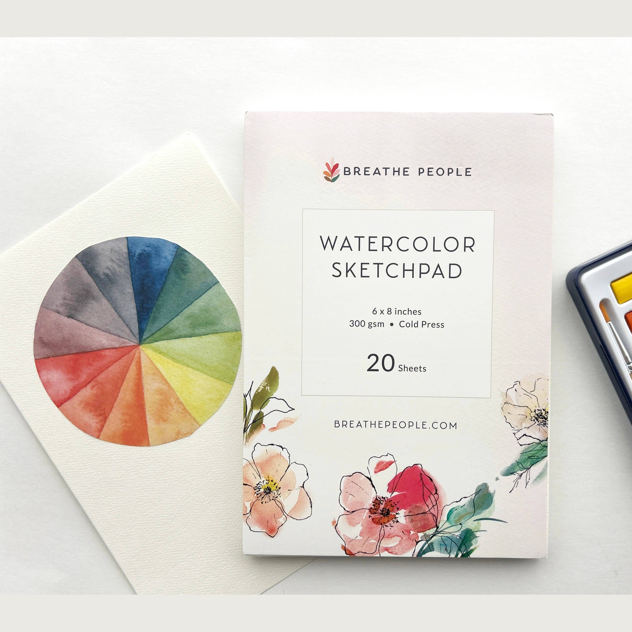 Watercolor Sketch Pad for Creatives- Premium Art Supplies