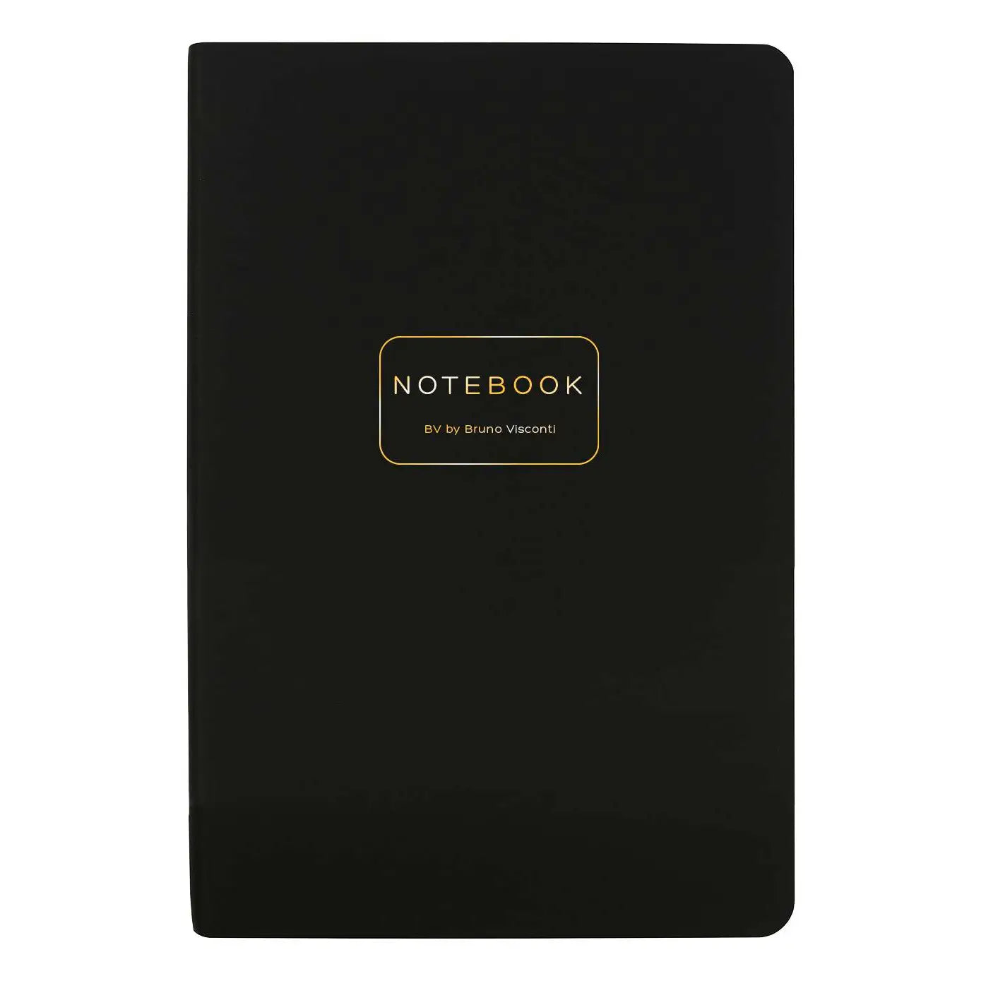 BV Vegan Black Leather Notebook